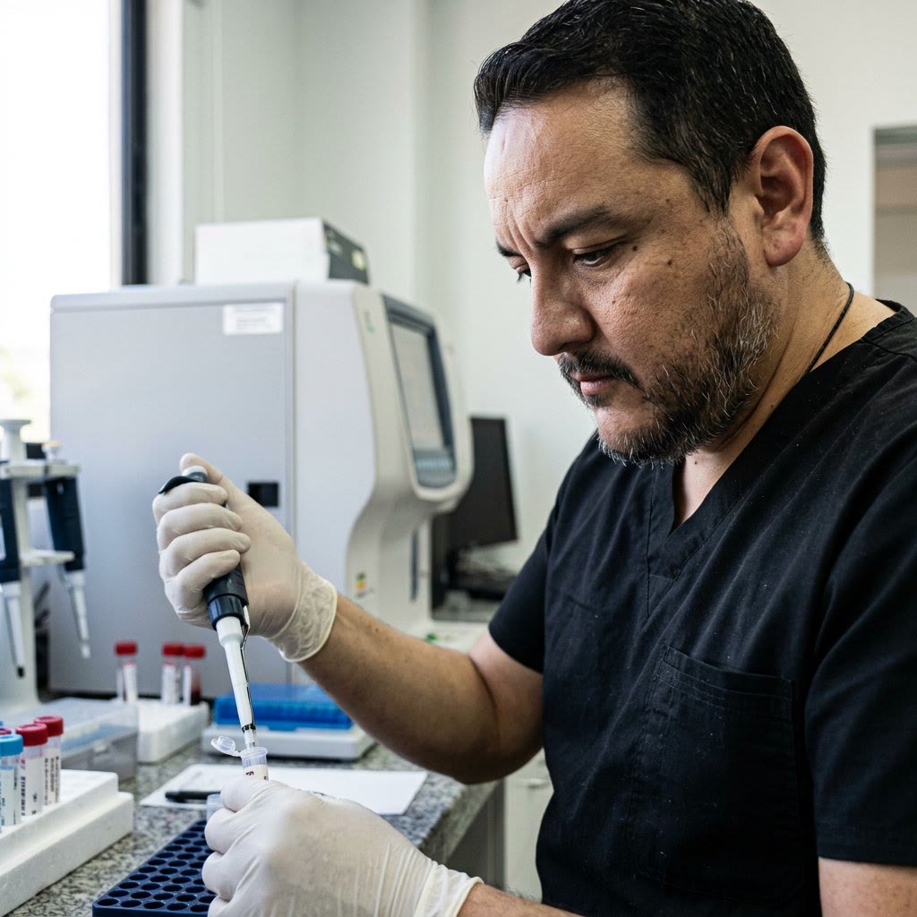 Laboratorio clínico propio de Clínica Bital en Mérida